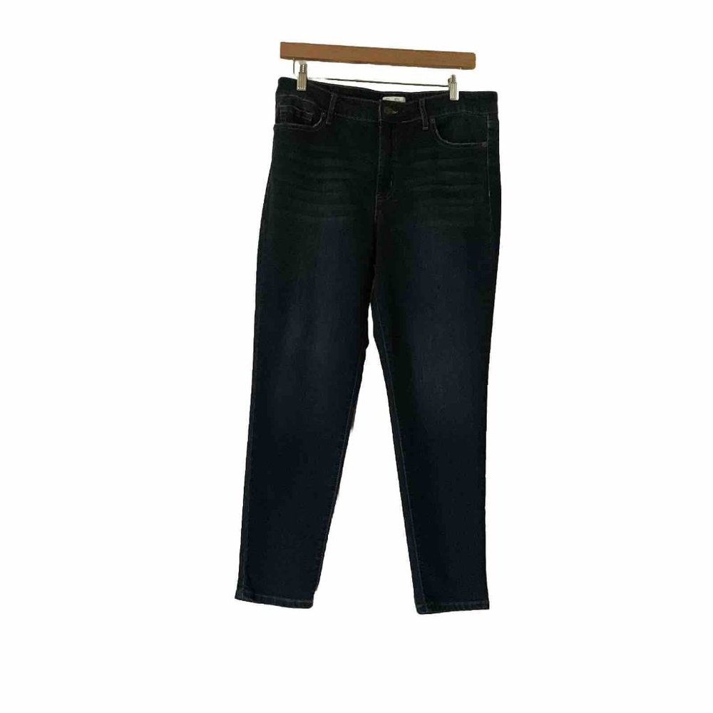 Jessica Simpson Jeans Women's Denim Blue  Size 12 High Rise Skinny Ankle Stretch
